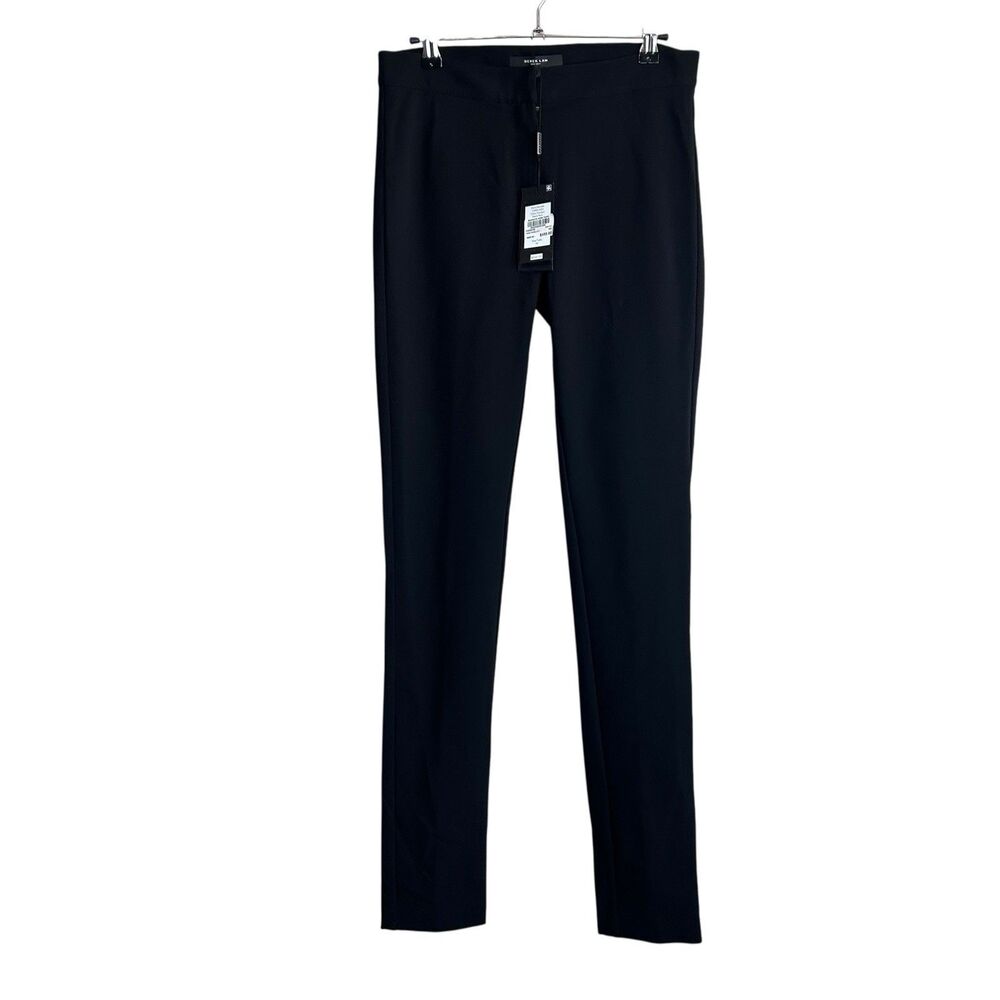 Derek Lam Women’s Black Slim Straight Pants Size 40 (US 4) Stretch Minimalist